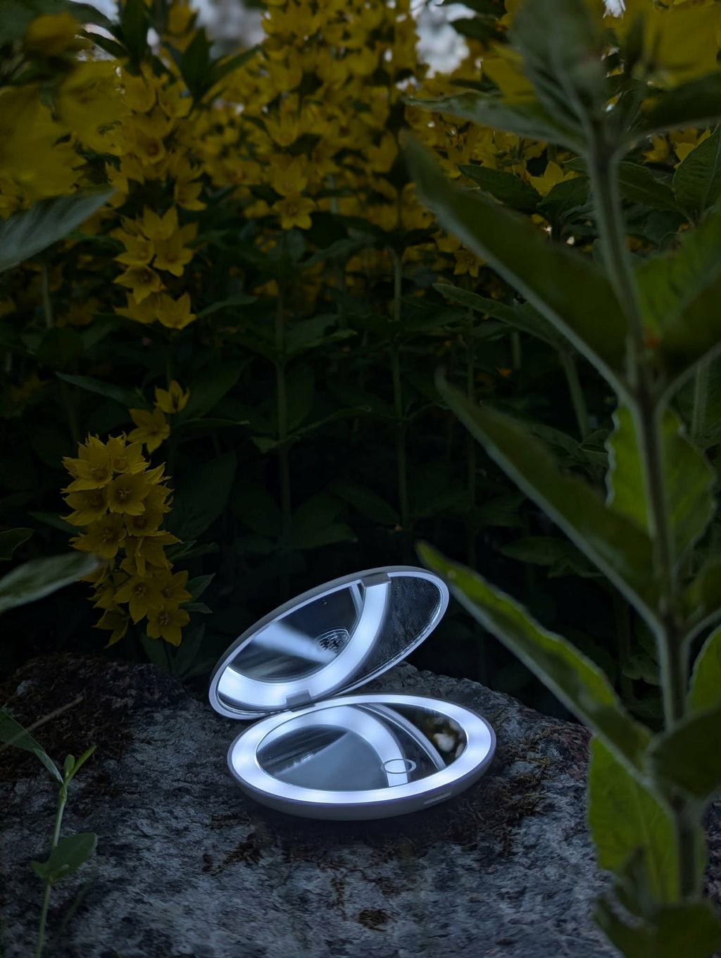 Sminkspegel med LED-ljus – Personlig med namn